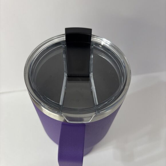 mininoo 40 oz Tumbler with Handle.Insulated Tumbler. Purple - Picture 5 of 15